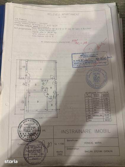 Apartament cu 2 camere în Central