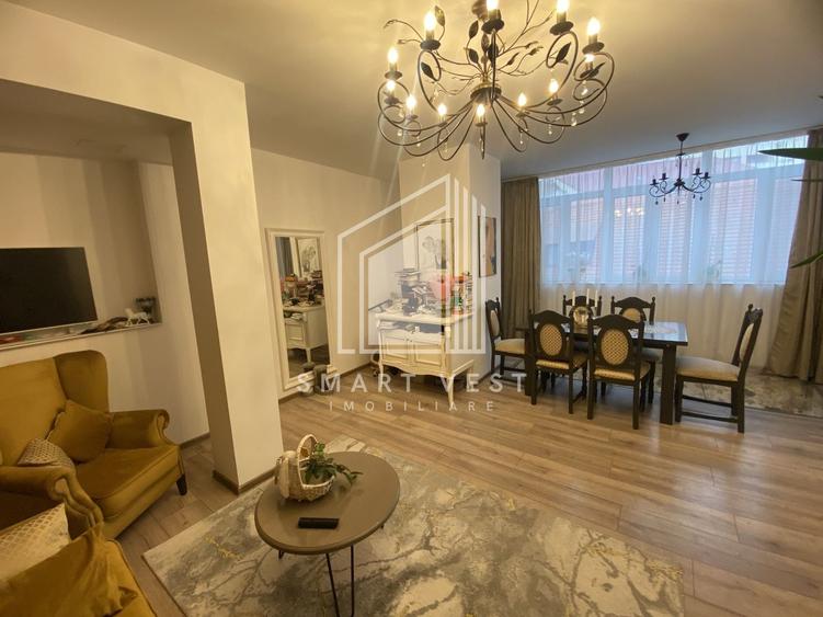 Apartament cu 4 camere decomandat, mobilat în Ultracentral