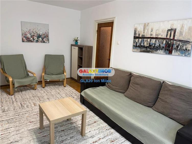Apartament cu 2 camere semidecomandat, mobilat în Obor