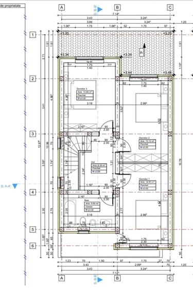 Casă individuală cu 5 camere cu Teren 280 Mp în Chișoda