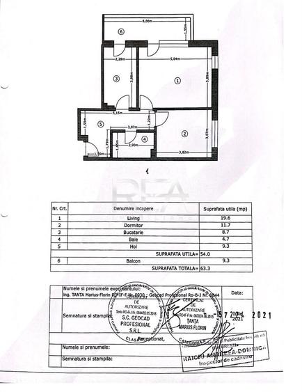 Apartament cu 2 camere decomandat în Apărătorii Patriei
