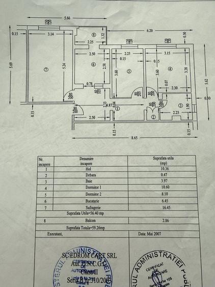 apartament Ploiesti 3 camere Vest Padina Marasesti - 6