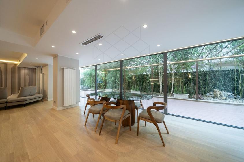Apartament cu 4 camere decomandat, mobilat în Herăstrău