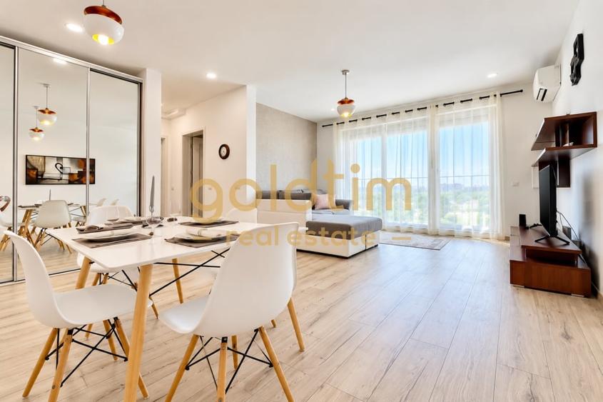 Apartament cu 2 camere semidecomandat, mobilat în Sisești