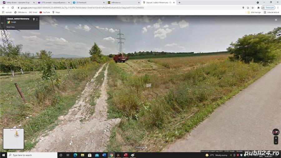 Teren în Lăpuș