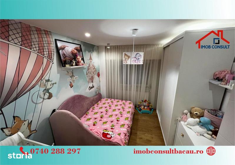 Apartament cu 3 camere decomandat în Ștefan cel Mare