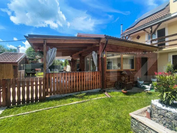 Casă cu 2 camere cu Teren 1200 Mp în Viștișoara