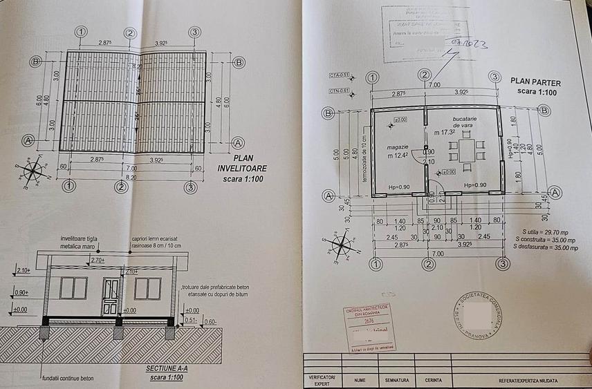 Teren Construcții intravilan de 1219 mp, în Dumbrava