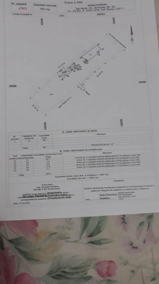 Casă cu 3 camere cu Teren 1000 Mp în Merei