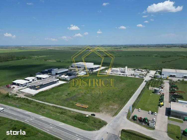 Teren cu AC pentru constructie hala industriala | Aradului - 3