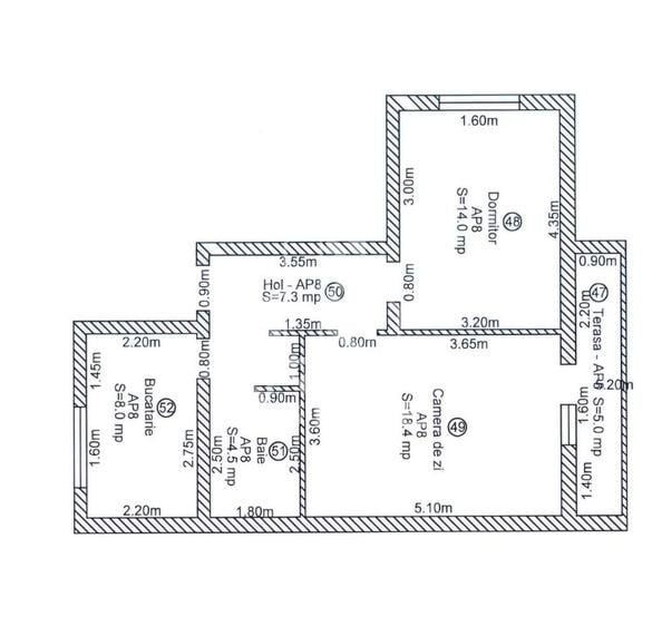 Apartament de vanzare cu 2 camere, bloc nou, etaj1, Calea Urseni - 6