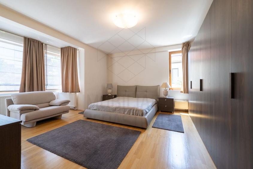 Apartament cu 4 camere decomandat, mobilat în Herăstrău