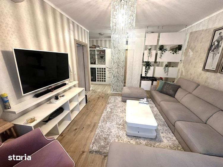 Apartament cu 3 camere, mobilat în Băneasa