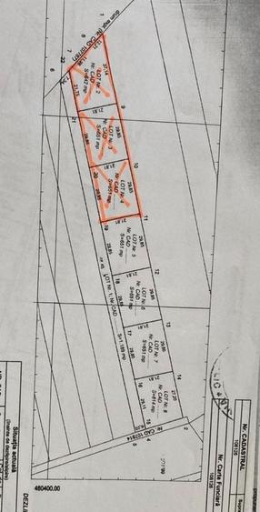 Teren agricol extravilan de 651 mp, în Rusciori