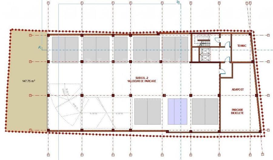 Teren Construcții intravilan de 967 mp, în Central