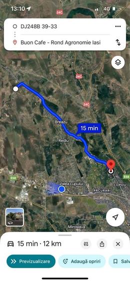 Teren intravilan / Rediu Horlesti / La strada principala/2.943mp - 3