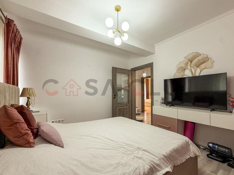 Apartament cu 4 camere decomandat, mobilat în Borhanci