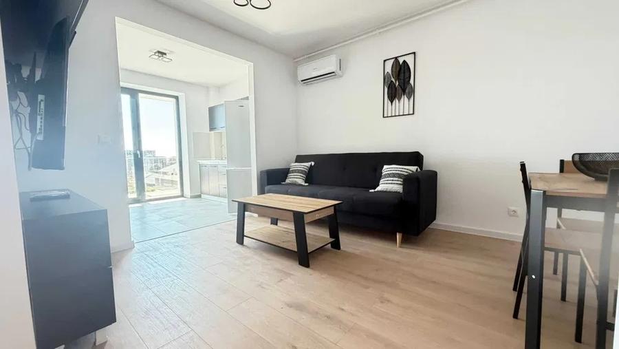 Apartament cu 2 camere semidecomandat, mobilat în Theodor Pallady