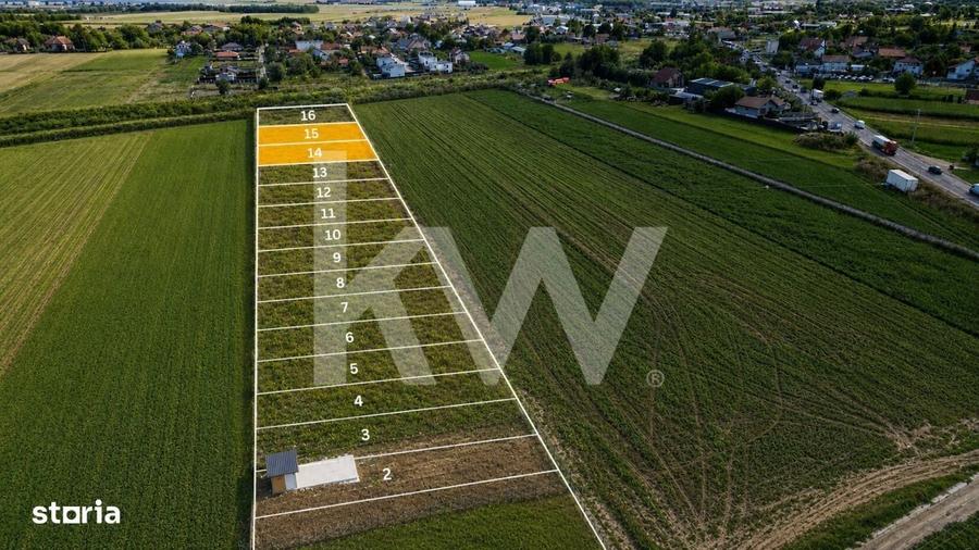 Teren intravilan,402 mp ,Stupini-Brasov.Destinatie gradina de vara si - 6