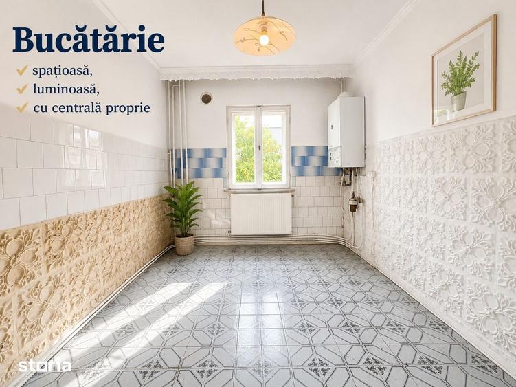 Apartament cu 2 camere semidecomandat în Republicii