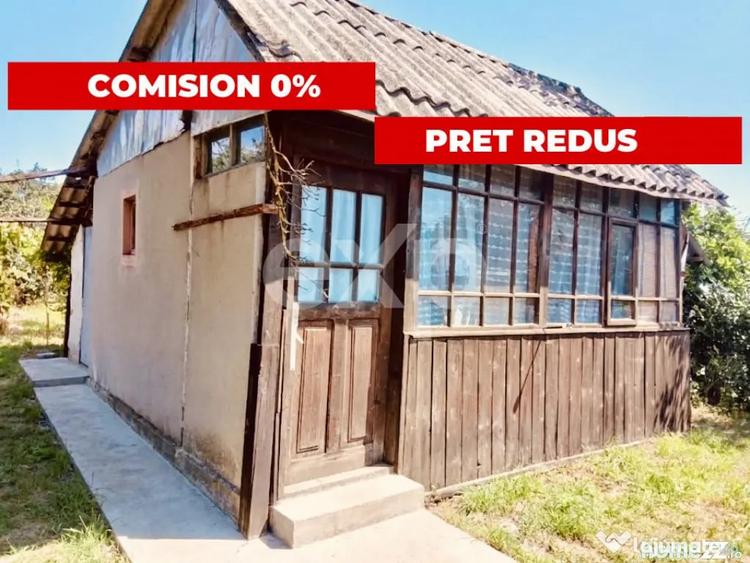 Casă cu 2 camere cu Teren 498 Mp în Ungheni