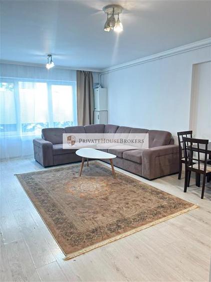 Apartament cu 2 camere semidecomandat, mobilat în Pipera