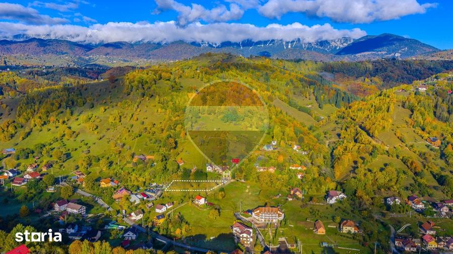 Teren de 1564 mp, în Moieciu