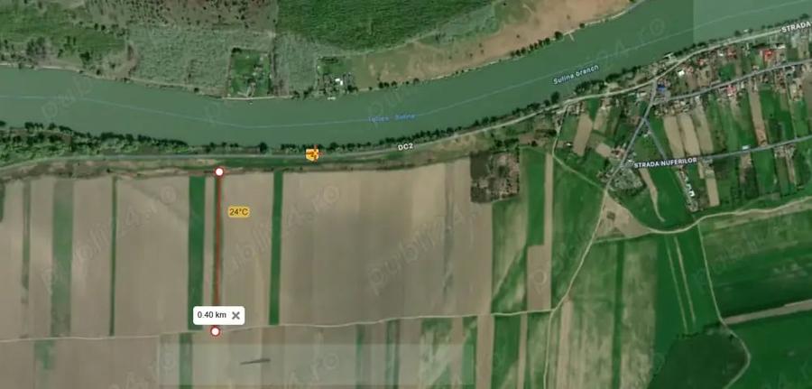 Teren de 17000 mp, în Partizani