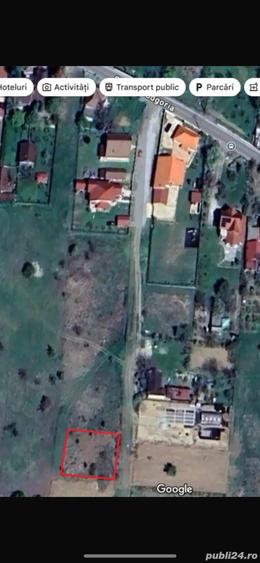 Teren de 730 mp, în Podgoria