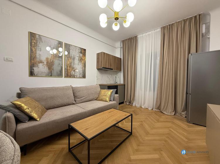 Apartament cu 2 camere, mobilat în Cișmigiu