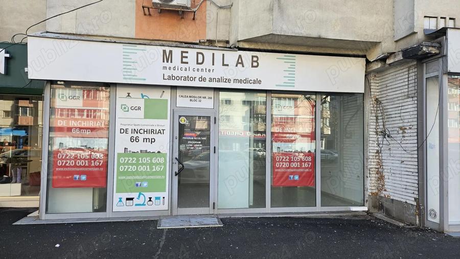 Spațiu comercial, de 66 mp, în Moșilor