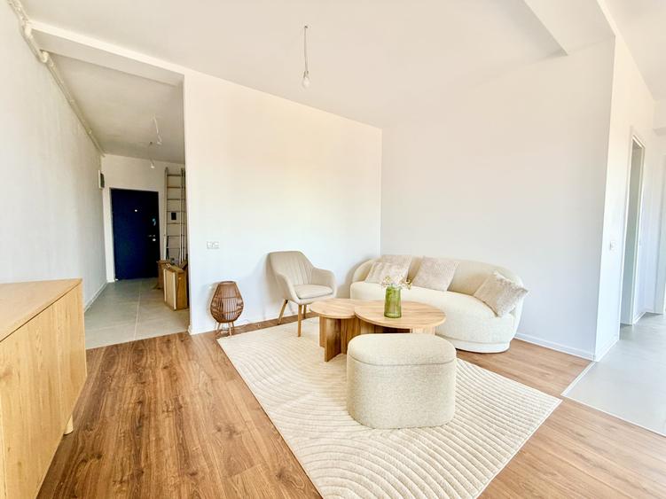 Apartament cu 2 camere decomandat, mobilat în Moșnița Nouă