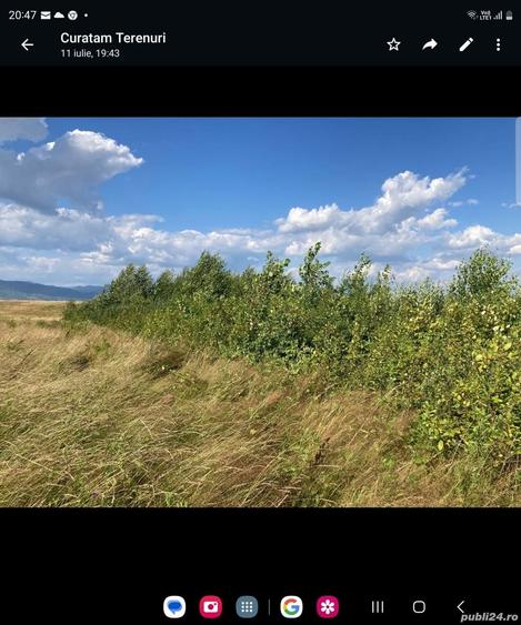 Teren de 3600 mp, în Arieșu de Pădure