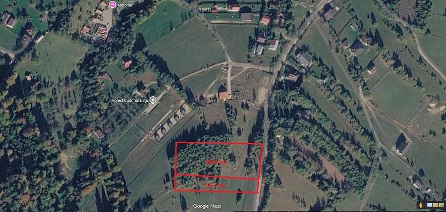 Teren de 5261 mp, în Tohănița