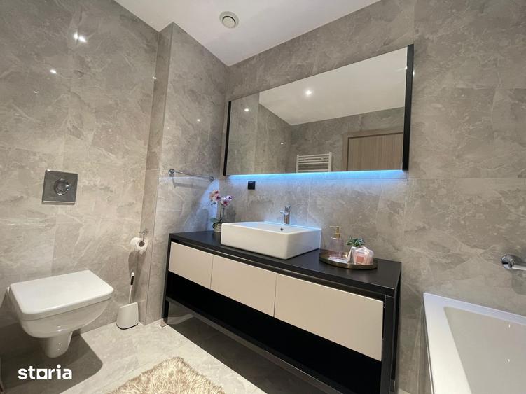 Apartament de 2 camere, 80 mp, LUX, centrala, parcare, Select Residenc - 9