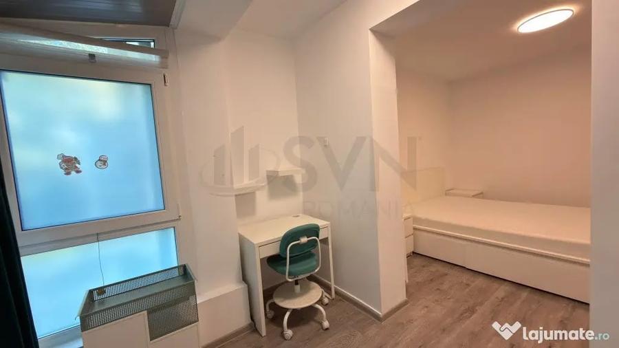 Apartament cu 3 camere semidecomandat în Primăverii