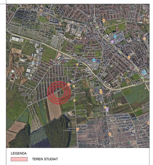 Vand teren intravilan cu proiect autorizat situat in cartierul Grigorescu - 4