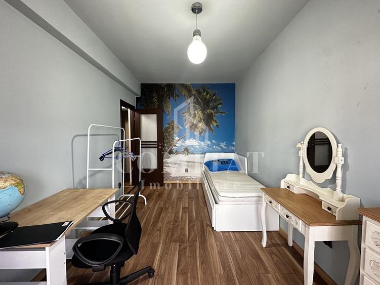 Apartament cu 3 camere decomandat, mobilat în Mănăștur