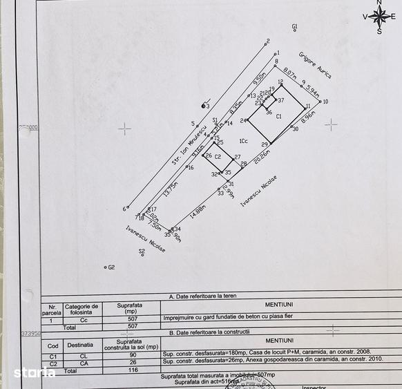 Casă cu 5 camere cu Teren 507 Mp în Găvana