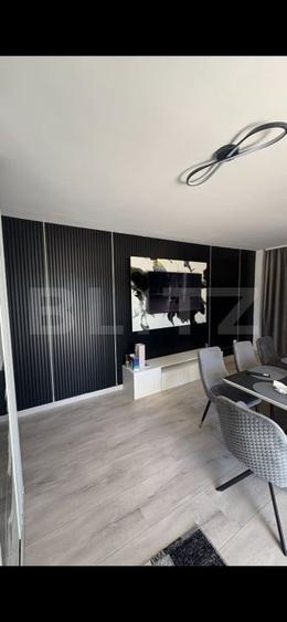 Penthouse cu 3 camere semidecomandat, mobilat în Florești