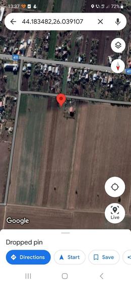 Teren de 5500 mp, în Brăniștari
