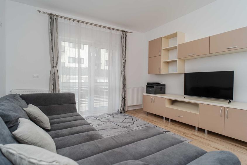 Bloc Nou, Apartament 2 camere, decomandat, mobilat si utilat - 1