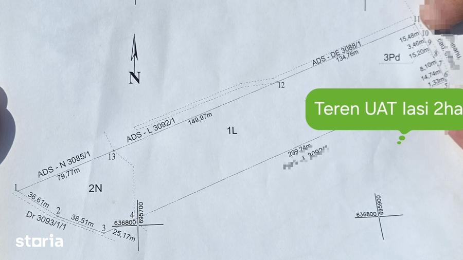 Teren de 20000 mp, în Moara de Vânt