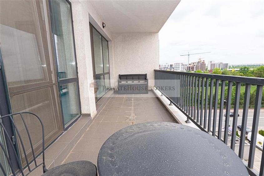 Apartament cu 2 camere semidecomandat, mobilat în Pipera