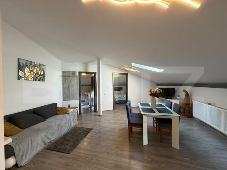 Apartament cu 2 camere semidecomandat, mobilat în Florești
