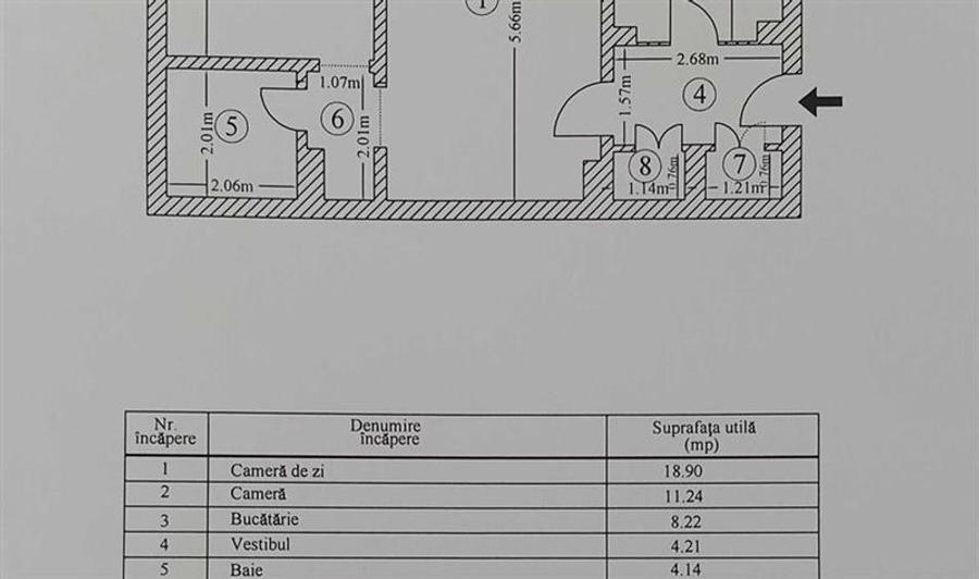 Apartament 2 camere, Campia Libertatii - 1