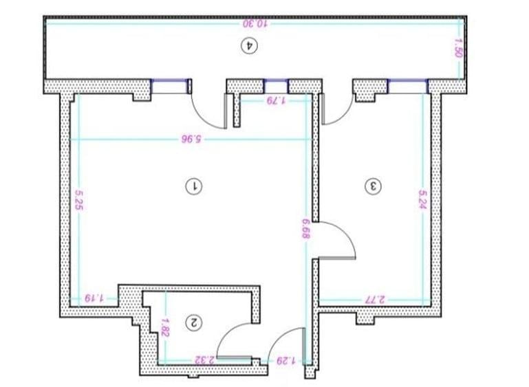 Apartament 2 camere, 50 mp, finisat, zona Donath - 1
