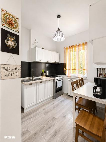 0% Comision | 2 Camere cu farmec 70MP | Renovat 2023, tavane inalte, F - 18