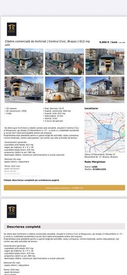 Spațiu comercial, de 612 mp, în Drumul Carului