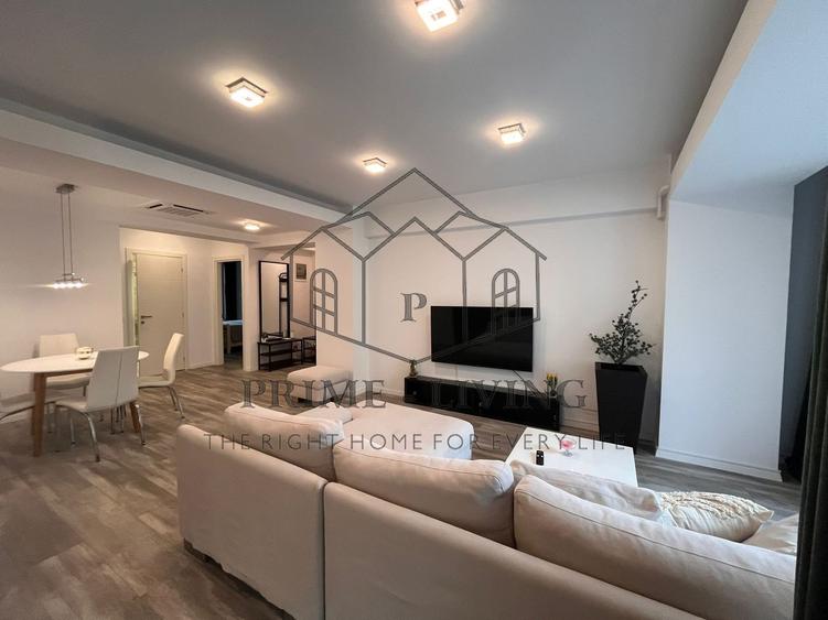 Apartament cu 3 camere, mobilat în Herăstrău